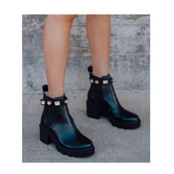 LAST PAIR! Giana Gem Ankle Boots - Picture 2 of 7